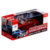 Машина металлическая &laquo;Люкс&raquo;, свет, звук, открываются двери, капот, инерция, цвет МИКС