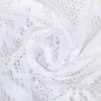 Тюль на кухню 220х170 см, цвет белый, 100% полиэстер Тюль на кухню 220х170 см, цвет белый, 100% полиэстер