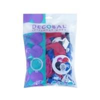 Шар латексный 12" «Приколы хвалебные», пастель, набор 50 шт., МИКС Шар латексный 12" «Приколы хвалебные», пастель, набор 50 шт., МИКС