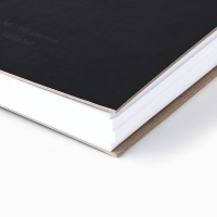 Скетчбук в твердой обложке, на гребне А5 80 л. "Минимализм" Скетчбук в твердой обложке, на гребне А5 80 л. "Минимализм"