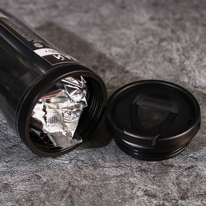 Чай чёрный &laquo;Самому сильному мужчине&raquo; с чабрецом в термостакане 250 мл., 20 г.