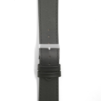 Ремешок для часов, 24 мм, запряжник 75 мм, горт 115 мм, натуральная кожа, черный Ремешок для часов, 24 мм, запряжник 75 мм, горт 115 мм, натуральная кожа, черный