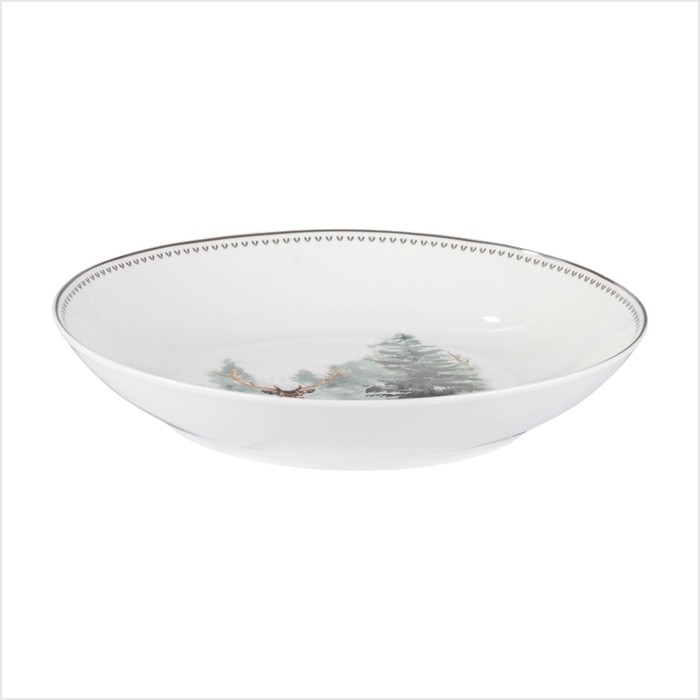 Салатник новогодний Wilson&Young &laquo;Зимний лес&raquo;, 650 мл, 20,2&times;3,6 см