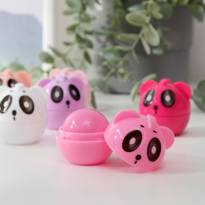 Бальзам для губ «Пандочка», микс цветов и ароматов Бальзам для губ «Пандочка», микс цветов и ароматов