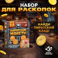 Набор для раскопок &laquo;Пиратские монеты&raquo;