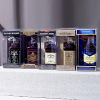 Новогодний подарочный набор косметики &laquo;С Новым годом!&raquo;, гель для душа во флаконе виски 250 мл и мыло для рук, ЧИСТОЕ СЧАСТЬЕ