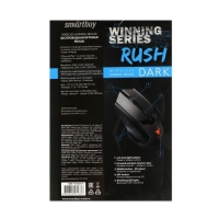Мышь Smartbuy RUSH Dark, игровая, беспроводная, 1600 dpi, 2хААА, USB, подсветка, чёрная Мышь Smartbuy RUSH Dark, игровая, беспроводная, 1600 dpi, 2хААА, USB, подсветка, чёрная