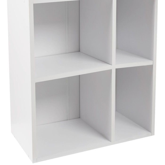 Шкаф для ванной комнаты, белый, 55 х 120 х 30 см