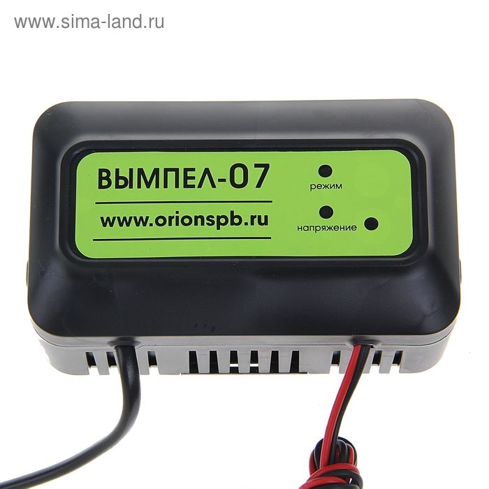Зарядное устройство АКБ Зарядное устройство АКБ "Вымпел-07",1.2 А,12 В, для всех типов АКБ, до 20 Ач