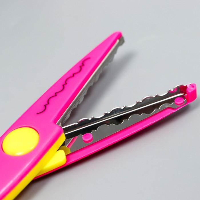 Ножницы рельефные Ножницы рельефные "Цветик", (набор 6 шт) 13 см