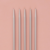 Спицы для вязания, чулочные, с тефлоновым покрытием, d = 2,5 мм, 20 см, 5 шт