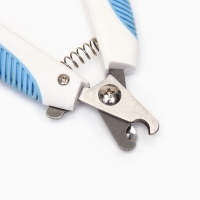 Когтерез боковой с рифлеными ручками, отверстие 9 мм, микс цветов Когтерез боковой с рифлеными ручками, отверстие 9 мм, микс цветов