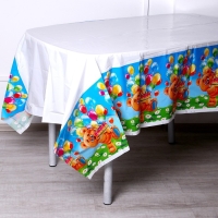 Скатерть одноразовая &laquo;Мишутка&raquo;, р-р 180 х 137см
