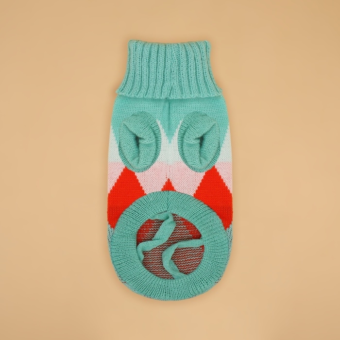 Свитер "Весеннее настроение", L (ДС 29, ОШ 29, ОГ 29-49 см)