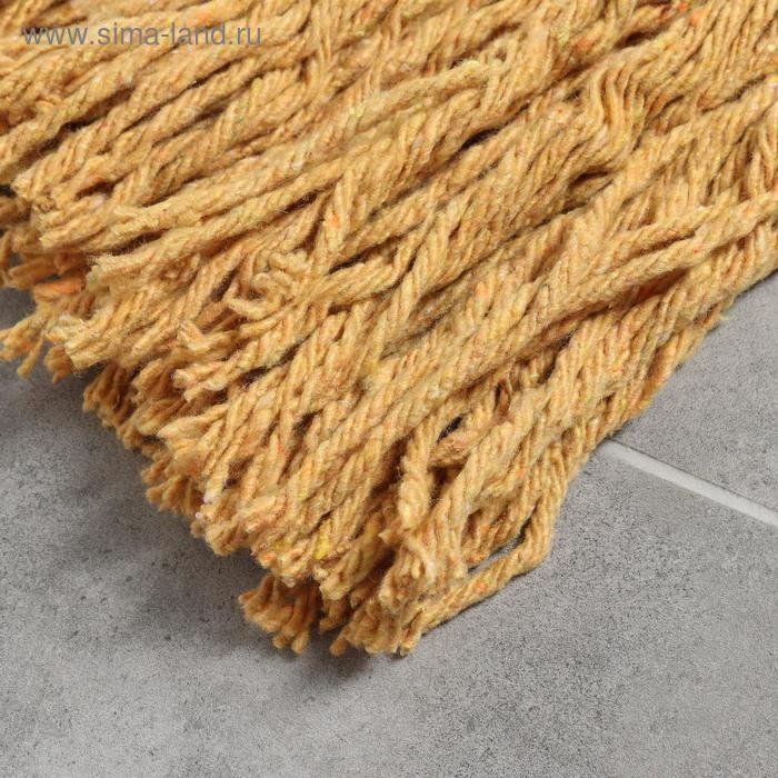 Насадка для швабры верёвочная Доляна, хлопок, 29&times;21,5&times;4,5 см, цвет МИКС