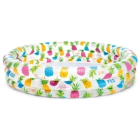 Бассейн надувной &laquo;Ананасы&raquo;, 132 х 28 см, от 2 лет, 59431NP INTEX