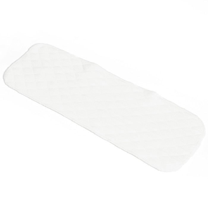 Набор вкладышей в многоразовый подгузник, 3-х слойный, 40 см, 3 шт., Хлопок, Крошка Я