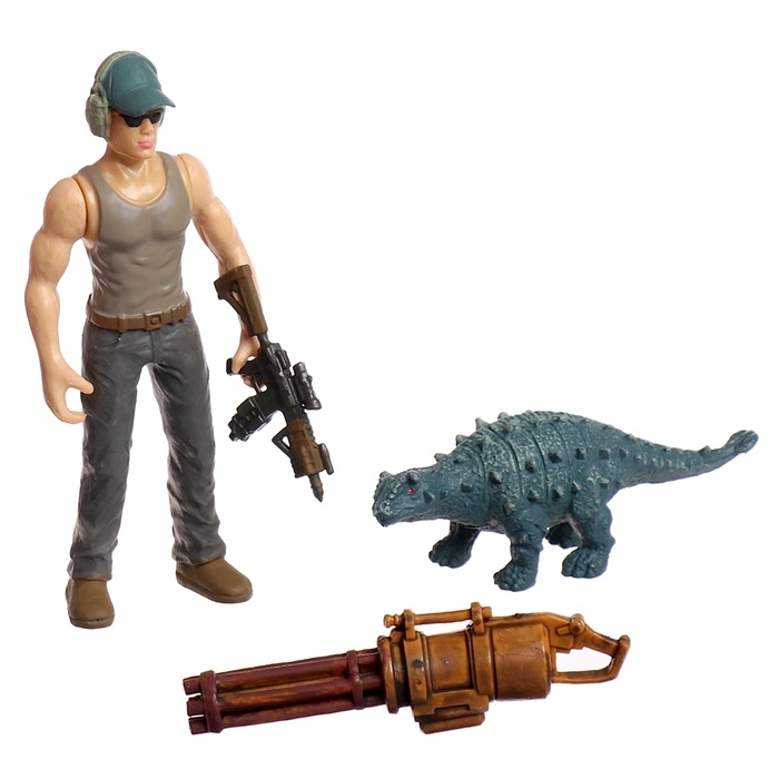 Набор фигурок Набор фигурок "Юрский парк", 4 предмета, МИКС