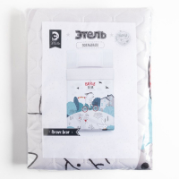 Покрывало "Этель" 2 сп Brave bear, 180*220 см, микрофибра Покрывало "Этель" 2 сп Brave bear, 180*220 см, микрофибра