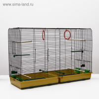 Клетка пролётная 4 яруса, 100 х 37 х 65 см, микс цветов Клетка пролётная 4 яруса, 100 х 37 х 65 см, микс цветов