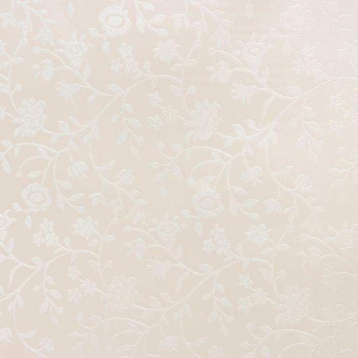 Клеёнка на стол, на тканевой основе, рулон 20 метров, ширина 137 см, толщина 0,25 мм, цвет белый