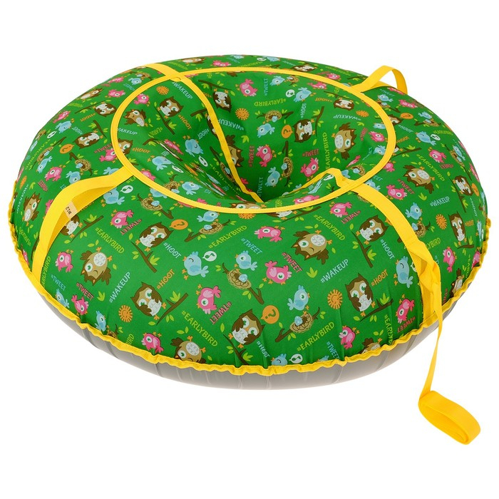 Тюбинг-ватрушка ONLITOP, диаметр чехла 105 см, цвета МИКС Тюбинг-ватрушка ONLITOP, диаметр чехла 105 см, цвета МИКС