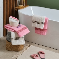 Полотенце махровое Love Life «Адажио» 70х140 см, розовый, 100% хл, 450 гр/м2 Полотенце махровое Love Life «Адажио» 70х140 см, розовый, 100% хл, 450 гр/м2