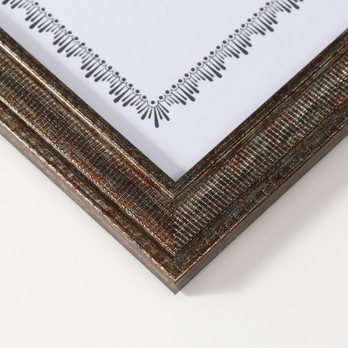 Фоторамка пластик формат А4 "Старое дерево" 32,9х24,5 см