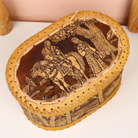 Батонница &laquo;Сказка&raquo;, 26х17х15 см, береста