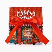 Коробка подарочная новогодняя складная &laquo; С Новым годом! &raquo;, 15 х 18 х 10 см, Новый год