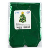 Шар фольгированный 16" &laquo;Объёмная новогодняя ёлка&raquo;, мини