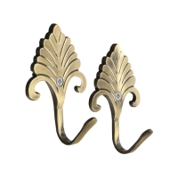 Крючок однорожковый для штор CAPPIO KC111, цвет бронза, 2 шт Крючок однорожковый для штор CAPPIO KC111, цвет бронза, 2 шт