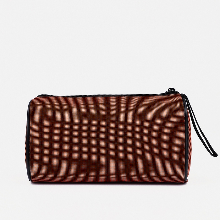 Косметичка на молнии, цвет оранжевый Косметичка на молнии, цвет оранжевый