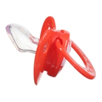 Соска - пустышка силиконовая новогодняя &laquo;Карамелька&raquo;, ортодонтическая, от 6 мес., в контейнере, Крошка Я