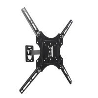 Кронштейн Luazon KrON-78, для ТВ, наклонно-поворотный, 14-52", 60-250 мм от стены, чёрный Кронштейн Luazon KrON-78, для ТВ, наклонно-поворотный, 14-52", 60-250 мм от стены, чёрный