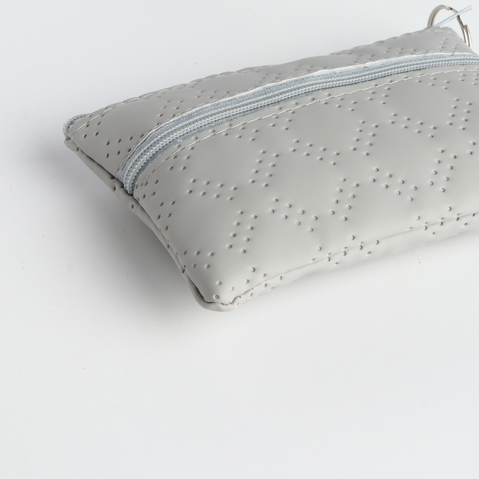 Кошелёк женский на молнии, цвет серый Кошелёк женский на молнии, цвет серый