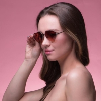 Очки солнцезащитные "OneSun", 5 х 15 см, микс Очки солнцезащитные "OneSun", 5 х 15 см, микс