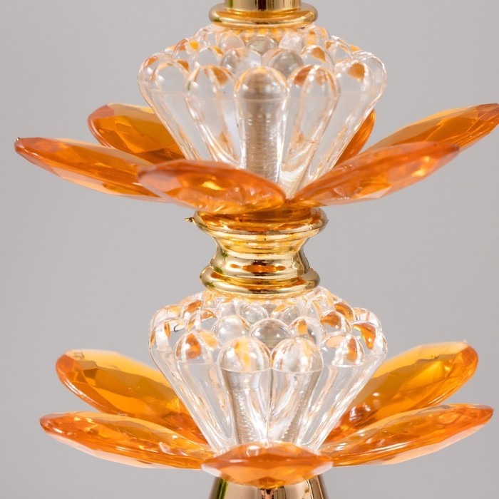 Настольная лампа "Ариса" Е27 40Вт золото 22х22х38 см RISALUX