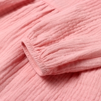 Платье с воротничком Крошка Я Муслин, 86-92, пудровый Платье с воротничком Крошка Я Муслин, 86-92, пудровый