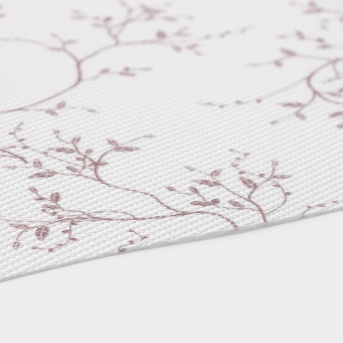 Салфетки сервировочные на стол Доляна, 4 шт, 45&times;30 см, цвет белый