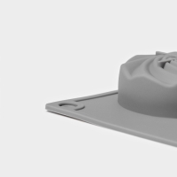 Форма для выпечки и муссовых десертов KONFINETTA &laquo;Шарм&raquo;, 29,5&times;17,2 см, 12 ячеек (5&times;2,2 см), цвет серый