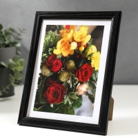 Фоторамка 15х20 см (7N68) чёрный (пластиковый экран) Фоторамка 15х20 см (7N68) чёрный (пластиковый экран)