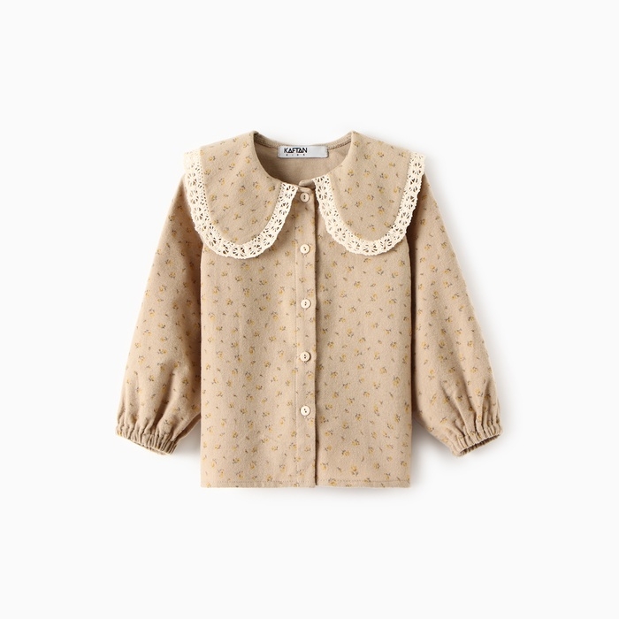 Рубашка для девочки из фланели KAFTAN размер 38 (146-152 см)