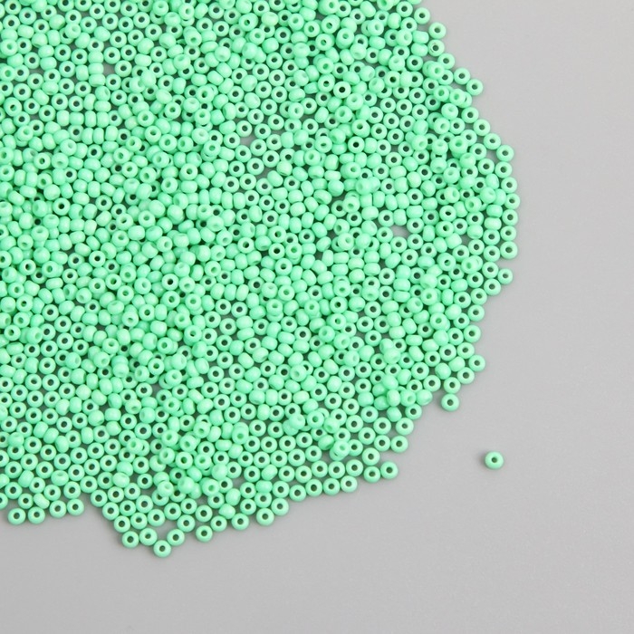 Бисер стекло 12/0 "Бирюзовый" ровный №680 450 гр