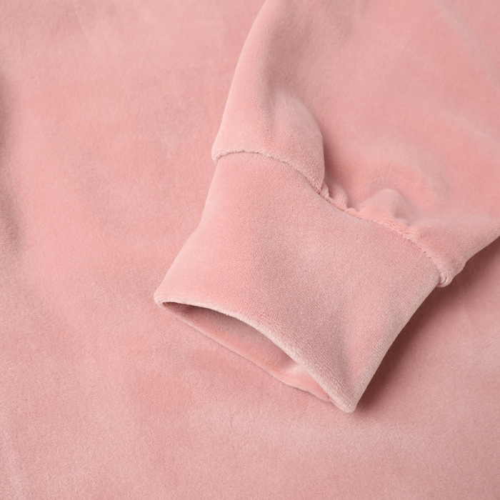 Костюм детский (свитшот, брюки) KAFTAN Plushy р.34 (122-128), розовый