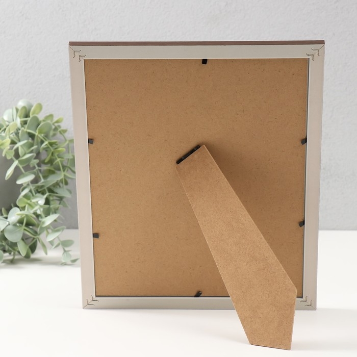 Фоторамка пластик 20х25 см "Муза" какао 27,8х22,8х1,1 см