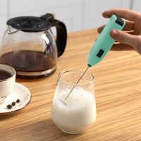 Капучинатор погружной Luazon LMR-07, от 2АА не в компл., цвет зелёный Капучинатор погружной Luazon LMR-07, от 2АА не в компл., цвет зелёный