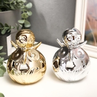 Подсвечник керамика на 1 свечу "Филин с совёнком на голове" МИКС 12,5х8,5х8 см Подсвечник керамика на 1 свечу "Филин с совёнком на голове" МИКС 12,5х8,5х8 см