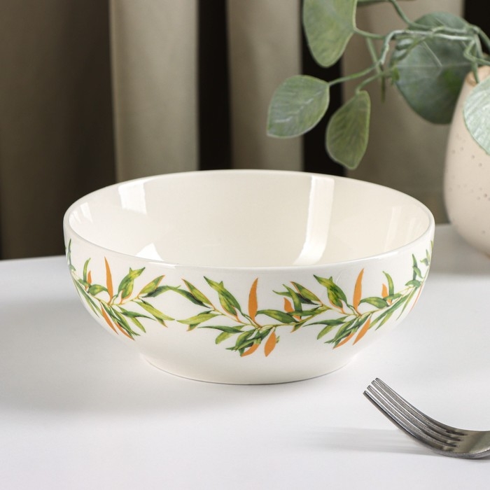 Салатник Доляна &laquo;Флора и Фауна&raquo;, 600 мл, d=15,5 см