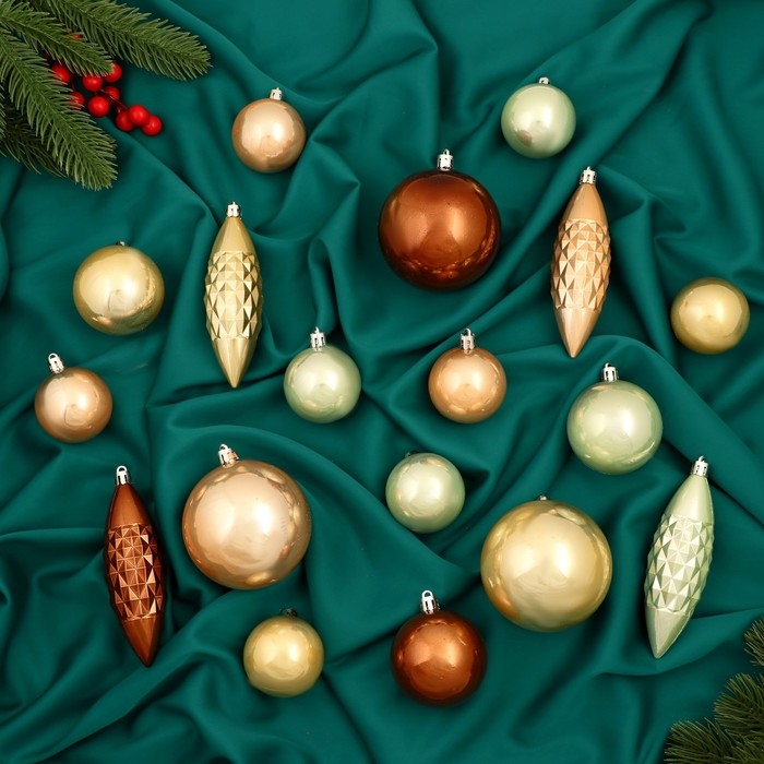 Набор украшений пластик 31 шт Набор украшений пластик 31 шт "Пласкетта" грация, микс